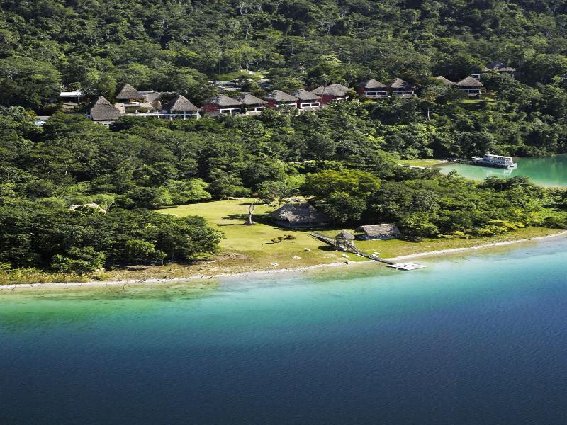 Camino Real Tikal‎ Hotel Ел Ремате Екстериор снимка